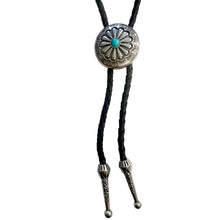 Load image into Gallery viewer, Deadwood Frontier Sun (Turquoise) - Bolo Tie