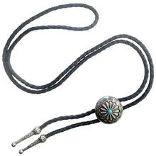 Load image into Gallery viewer, Deadwood Frontier Sun (Turquoise) - Bolo Tie