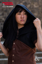 Load image into Gallery viewer, Dungeons & Dragons Rogue Hooded Vest Brown