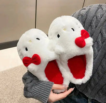 Load image into Gallery viewer, Kitty Kawaii Fluffy Fuzzy House Shoe Slippers - # GIAA73610009