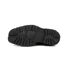 Load image into Gallery viewer, Derby Shoes Chunky 6cm heel boost Coffee