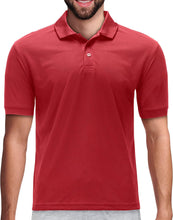 Load image into Gallery viewer, Men's Dri Fit Moisture Wicking Polo Shirt - Big Size