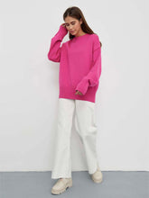 Load image into Gallery viewer, Drop-Shoulder Wide-Edges Sweater | NCS
