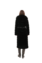 Load image into Gallery viewer, Faux Mink Effect Fur Hooded Coat