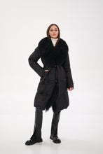 Load image into Gallery viewer, Genuine Lama Fur Premium Down Coat