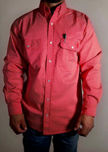 Load image into Gallery viewer, FR Pearl Snap Work shirt - Alpha Red