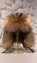 Load image into Gallery viewer, Genuine Raccoon Leather Hat Unisex
