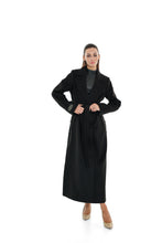 Load image into Gallery viewer, Aria Cashmere Blend Coat in Black