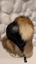 Load image into Gallery viewer, Genuine Raccoon Leather Hat Unisex