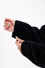 Load image into Gallery viewer, Palermo Genuine Astrakhan Silver Fox Trim Coat