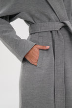 Load image into Gallery viewer, Cambridge Comfort Wraparound Wool Cashmere Coat in Dove