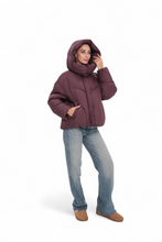 Load image into Gallery viewer, Insulated Bio-Down Jacket in Fig