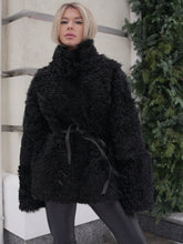 Load image into Gallery viewer, Genuine Tigrado Curly Shearling Coat