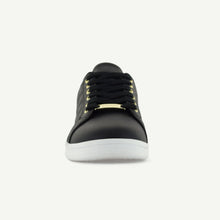 Load image into Gallery viewer, VOLTAIRE: QUILTED COURT SHOE - BLACK