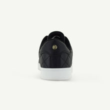 Load image into Gallery viewer, VOLTAIRE: QUILTED COURT SHOE - BLACK