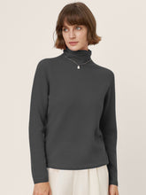 Load image into Gallery viewer, Premium Cashmere Blend Hand-Finished Seamless Turtleneck Knit Top TOVE
