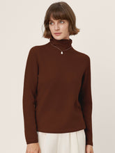 Load image into Gallery viewer, Premium Cashmere Blend Hand-Finished Seamless Turtleneck Knit Top TOVE