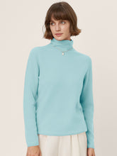Load image into Gallery viewer, Premium Cashmere Blend Hand-Finished Seamless Turtleneck Knit Top TOVE
