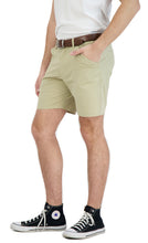 Load image into Gallery viewer, Everyday Stretch Shorts with a Comfortable Built-In Liner - Business Casual Style- Khaki