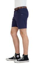 Load image into Gallery viewer, Everyday Stretch Shorts with a Comfortable Built-In Liner- Business Casual Style- Navy