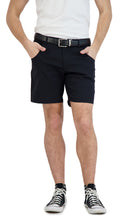 Load image into Gallery viewer, Everyday Stretch Shorts with a Comfortable Built-In Liner - Denim Style- Black