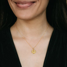 Load image into Gallery viewer, Courage: Evil Eye Necklace - Gold