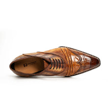 Load image into Gallery viewer, Exotic Nile Crocodile Norwegian Oxford 8001 Brown