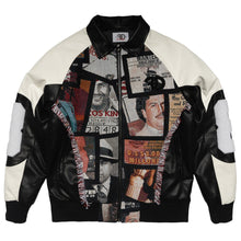 Load image into Gallery viewer, F1028 Narco 8 Ball Varsity Jacket - Black