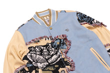 Load image into Gallery viewer, F1034 Cashay Varsity Jacket - Blue