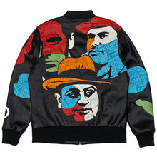 Load image into Gallery viewer, F1037 EL JEFE Vegan Leather Jacket - Black