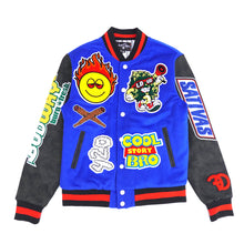 Load image into Gallery viewer, F1040 Cooley High Wool Varsity Jacket - Royal