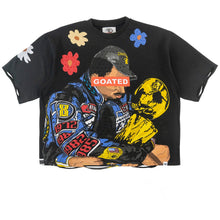 Load image into Gallery viewer, F154 GOAT Crop Tee - Black