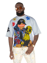 Load image into Gallery viewer, F154 GOAT Crop Tee - White