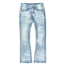 Load image into Gallery viewer, Jeans | F1712 Alono Stacked Jeans - Light Wash