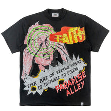 Load image into Gallery viewer, F172 Walk By Faith Box Tee - Black
