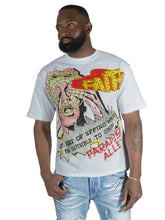 Load image into Gallery viewer, F172 Walk By Faith Box Tee - White