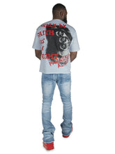Load image into Gallery viewer, F172 Walk By Faith Box Tee - White