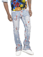 Load image into Gallery viewer, Jeans | F1733 Amoto Stacked Pants - Light Wash