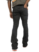 Load image into Gallery viewer, F1735 Spider Stacked Jeans - Black