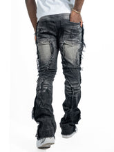 Load image into Gallery viewer, Jeans | F1757 Moretti Stacked Pants - Black