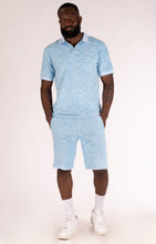 Load image into Gallery viewer, F678 Baroque Terry Shorts- Blue