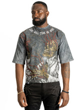 Load image into Gallery viewer, Tee | F179 Heartless Cropped - Black