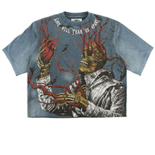 Load image into Gallery viewer, Tee | F179 Heartless Cropped - Blue