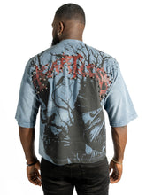 Load image into Gallery viewer, Tee | F179 Heartless Cropped - Blue