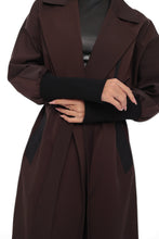 Load image into Gallery viewer, Miru Trench Coat in Chocolate