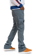 Load image into Gallery viewer, F2789 CASA DE Vegan Leather Pants - Blue