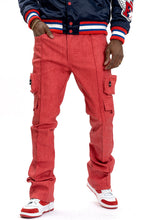 Load image into Gallery viewer, F2789 CASA DE Vegan Leather Pants - Red