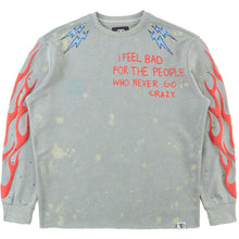 Load image into Gallery viewer, F4120 Toxic World Crewneck Sweatshirt - Gray