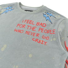 Load image into Gallery viewer, F4120 Toxic World Crewneck Sweatshirt - Gray