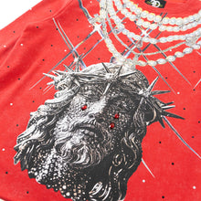 Load image into Gallery viewer, F4121 Sinners Welcome Crewneck Sweatshirt - Red